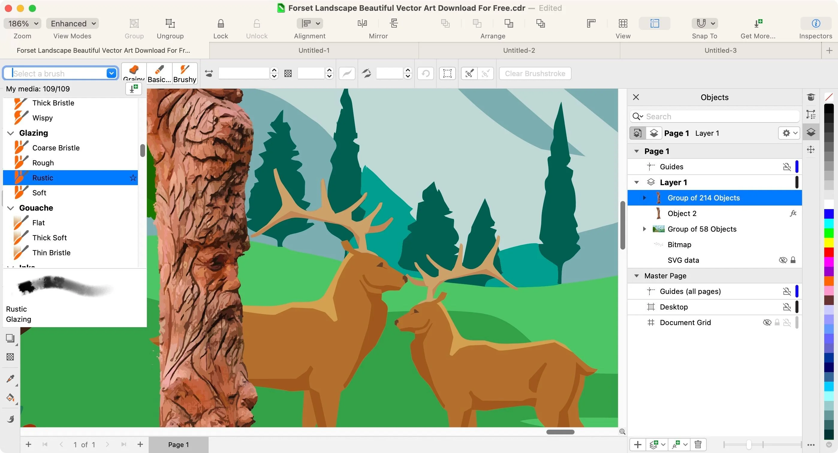 Screenshot 1 do Baixar Corel Draw 2025 Gratis PT-BR