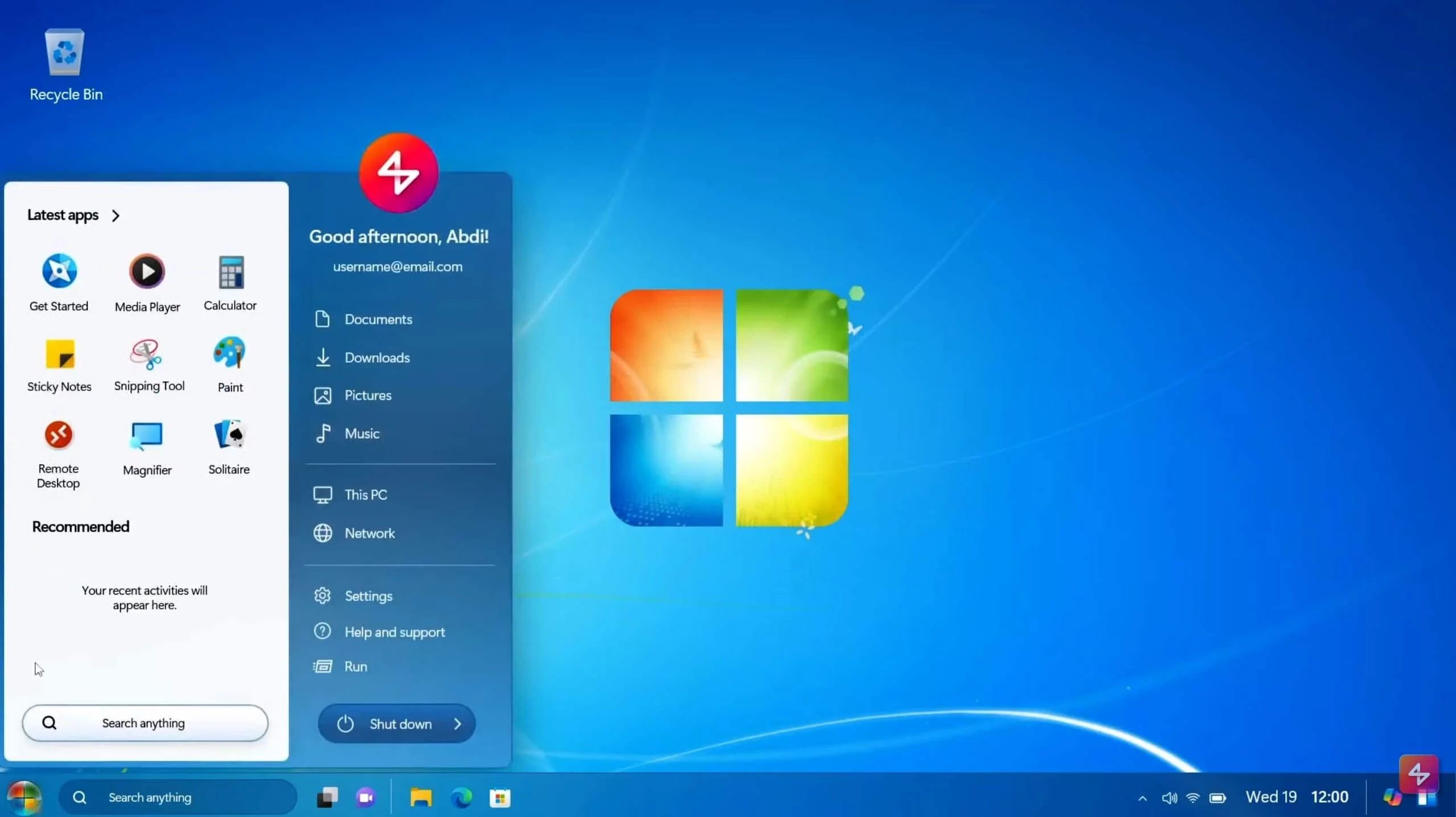 Screenshot 1 do Baixar Windows 7 32/64 Bits PT-BR