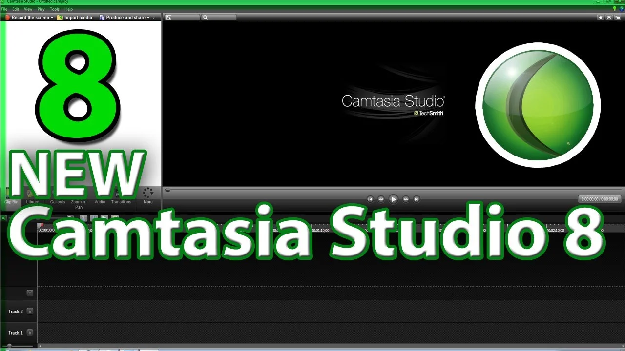 Screenshot 1 do Camtasia Studio 8 Download Gratis Em Portugues