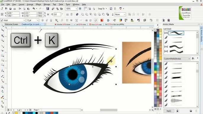 Screenshot 1 do Corel Draw Download Gratis PT-BR
