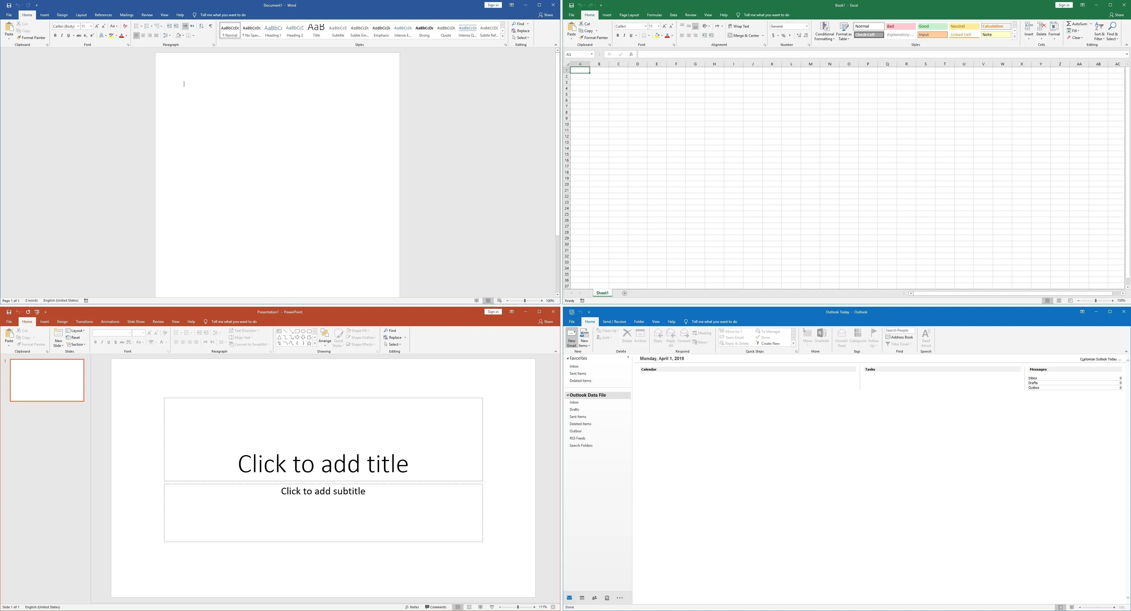 Screenshot 1 do Office 2019 Download PortuguêS + Ativador Gratis